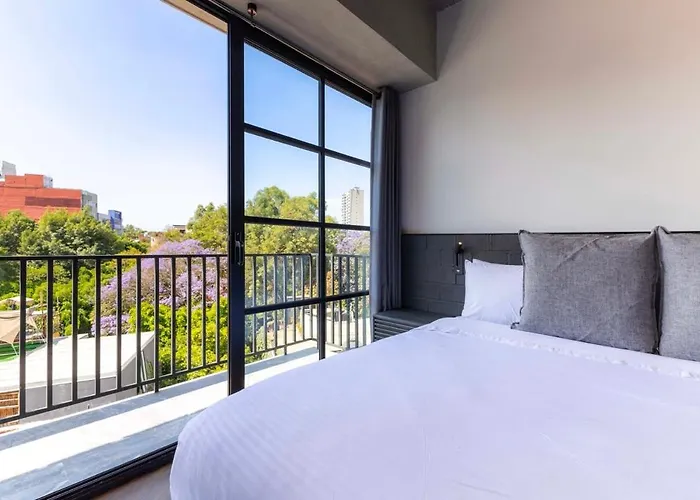 Apartamento Capitalia Michoacan Condesa W Balcony Views