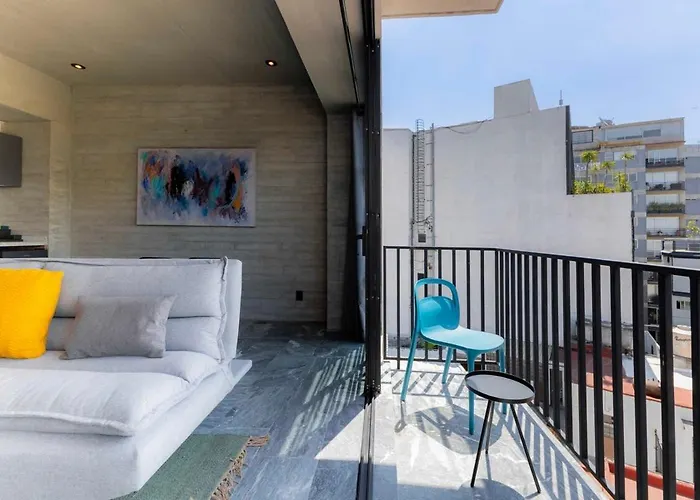 Capitalia Michoacan Condesa W Balcony Views